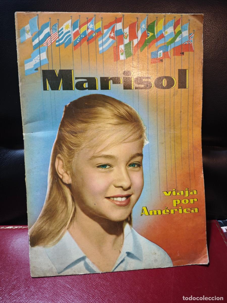 Coleccionismo de Revistas y Peri&oacute;dicos: Marisol recortable viaje por Am&eacute;rica 1962 fher
