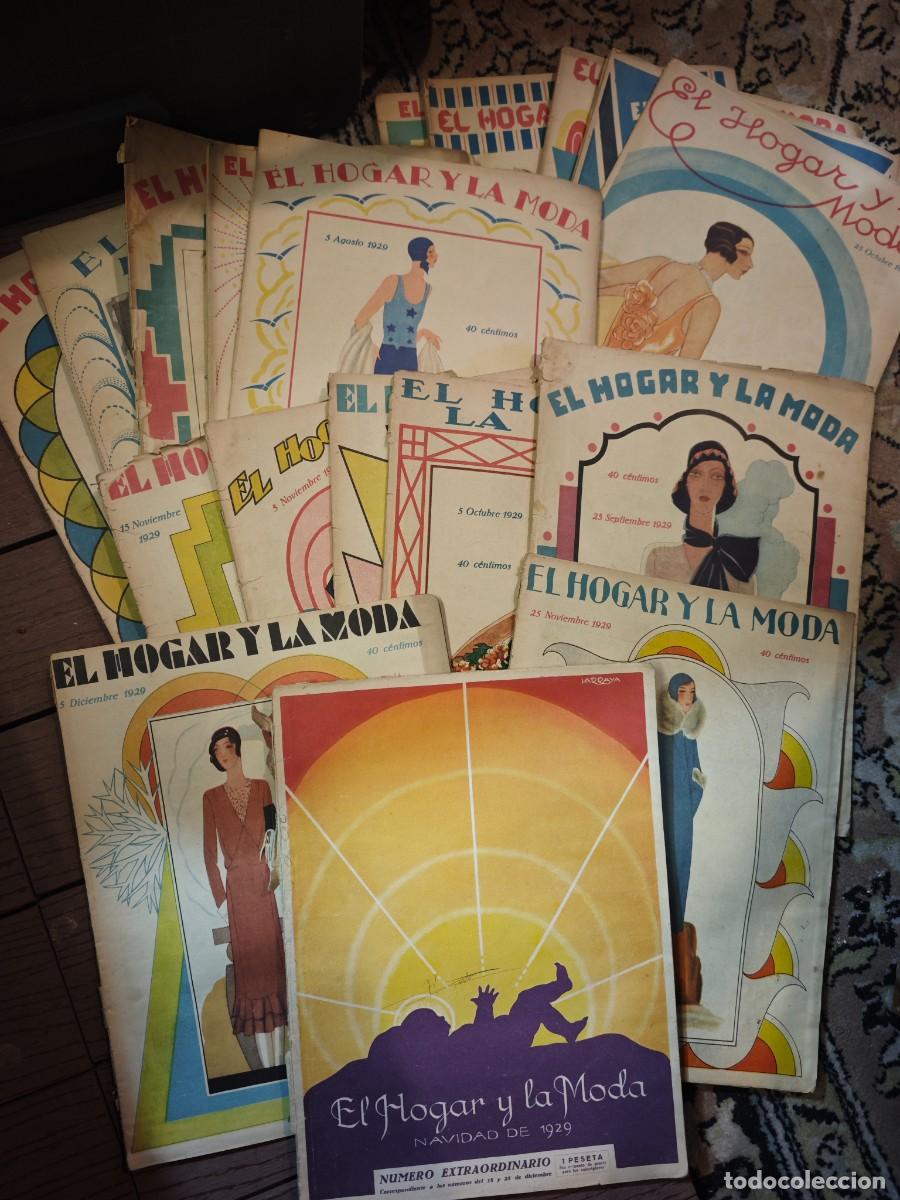 Coleccionismo de Revistas y Peri&oacute;dicos: Lote revista 1929 el hogar y la moda