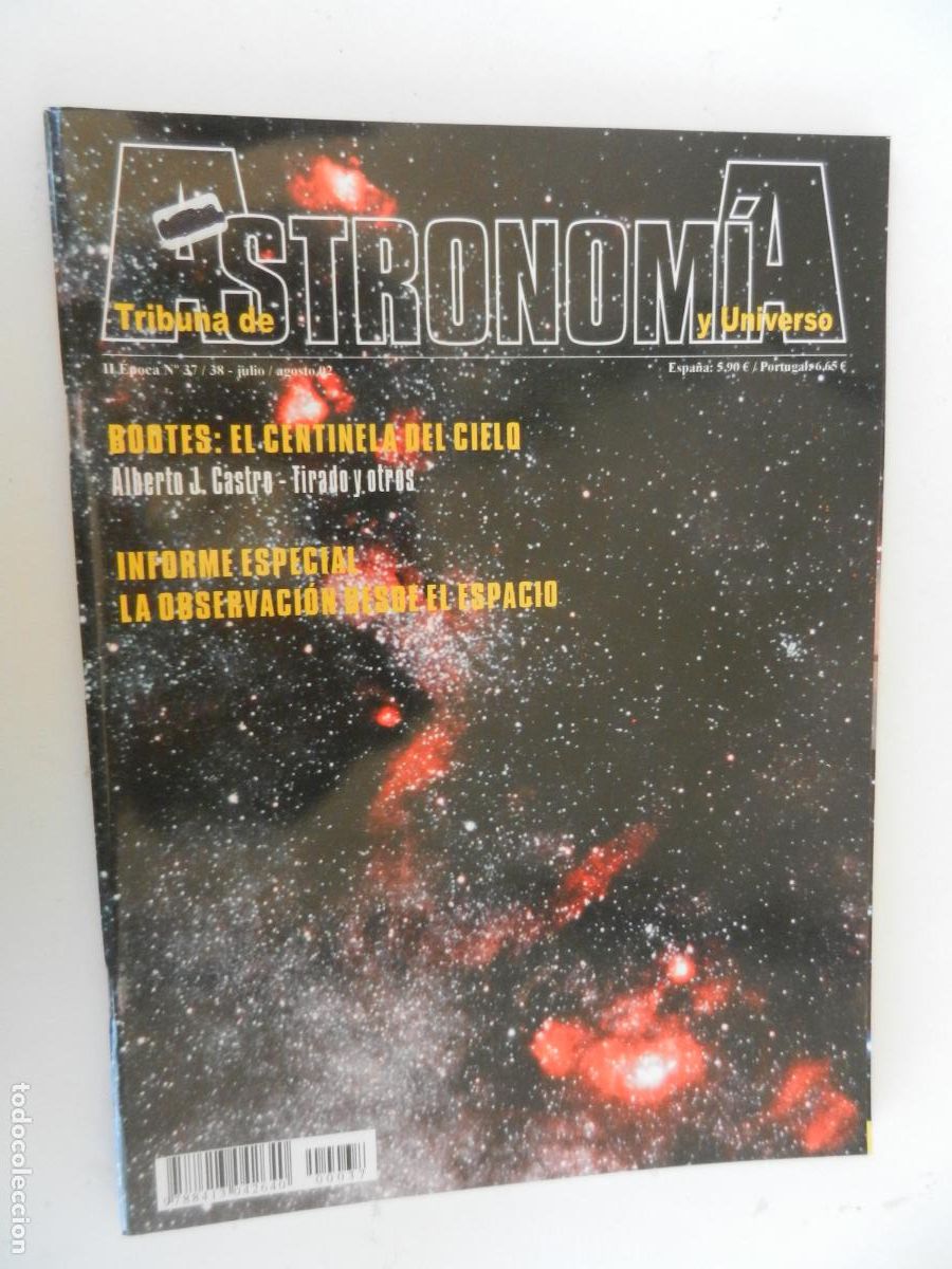 Coleccionismo de Revistas y Peri&oacute;dicos: TRIBUNA DE ASTRONOMIA Y UNIVERSO REVISTA N&ordm; 37/38- 07/08- 2002- BOOTES , EL CENTINELA -VER INDICE