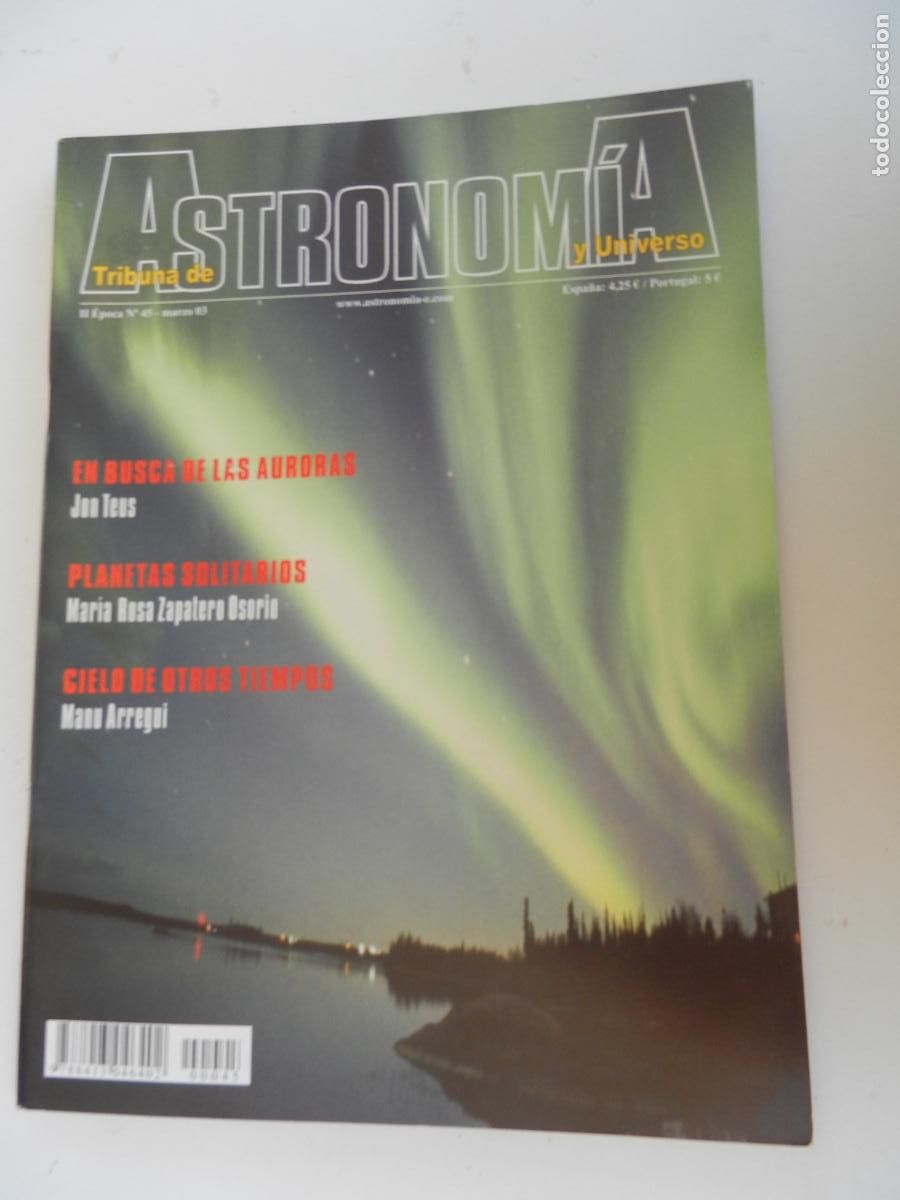 Coleccionismo de Revistas y Peri&oacute;dicos: TRIBUNA DE ASTRONOMIA Y UNIVERSO REVISTA N&ordm; 45- 03-2003- PLANETAS SOLITARIOS -VER INDICE