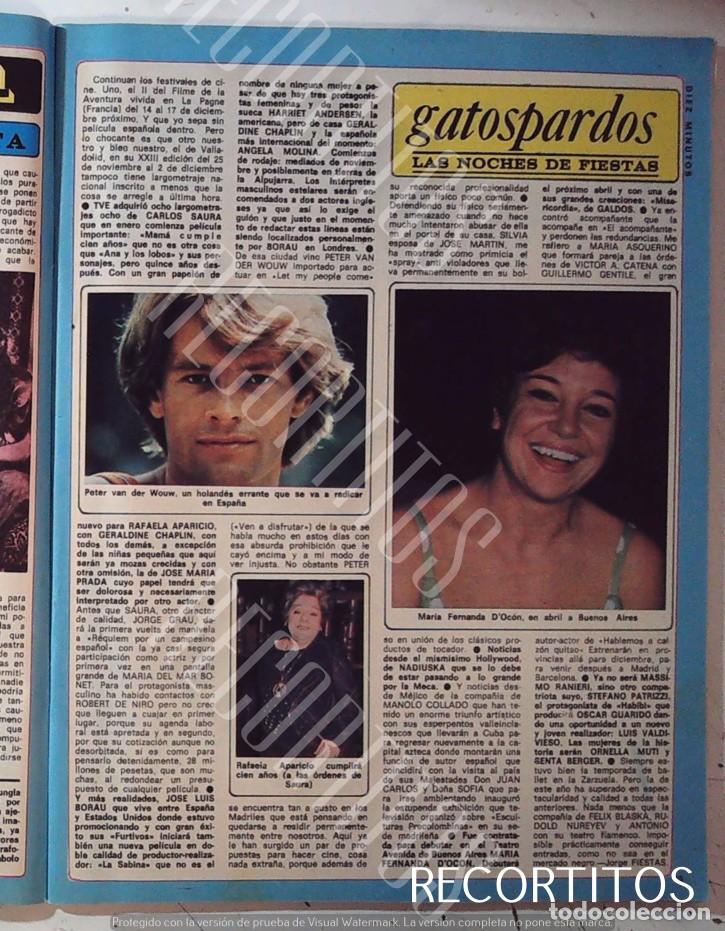 Coleccionismo de Revistas y Peri&oacute;dicos: PETER VAN DER WOUW RAFAELA APARICIO MARIA FERNANDA D'OCON