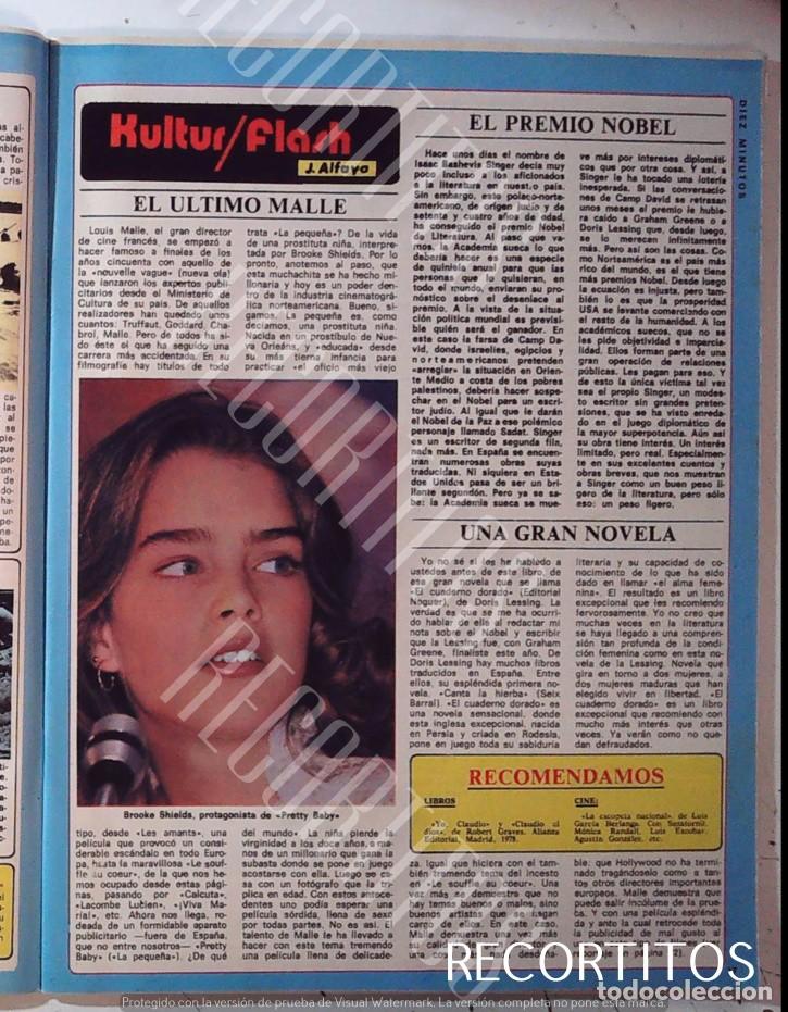 Coleccionismo de Revistas y Peri&oacute;dicos: BROOKE SHIELDS PRETTY BABY