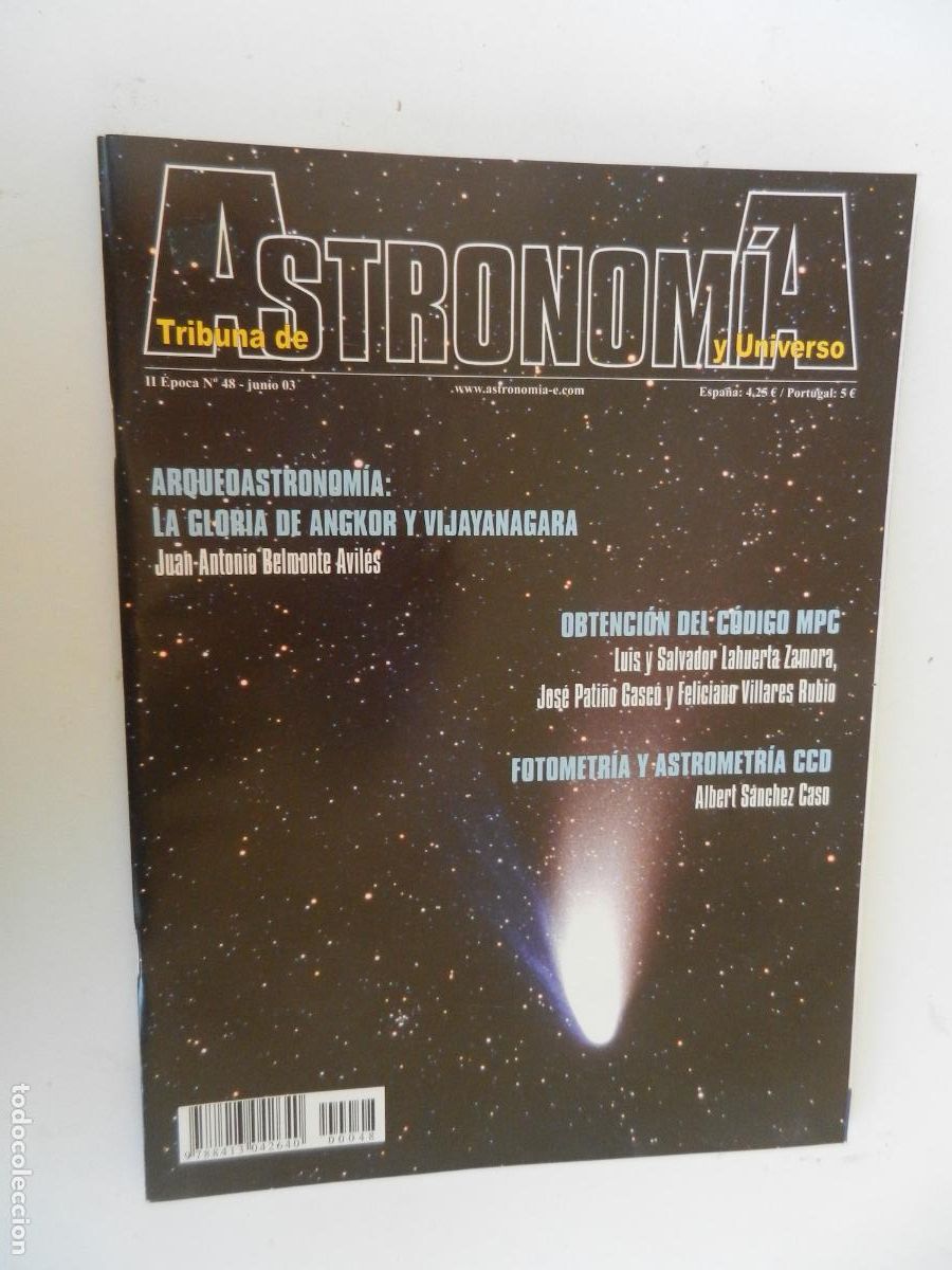 Coleccionismo de Revistas y Peri&oacute;dicos: TRIBUNA DE ASTRONOMIA Y UNIVERSO REVISTA N&ordm; 48- 06-2003-FOTOMETRIA Y ASTROMETRIA CCD -VER INDICE