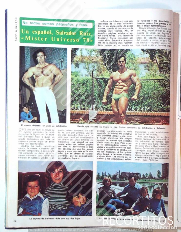 Coleccionismo de Revistas y Peri&oacute;dicos: SALVADOR RUIZ MISTER UNIVERSO 1978