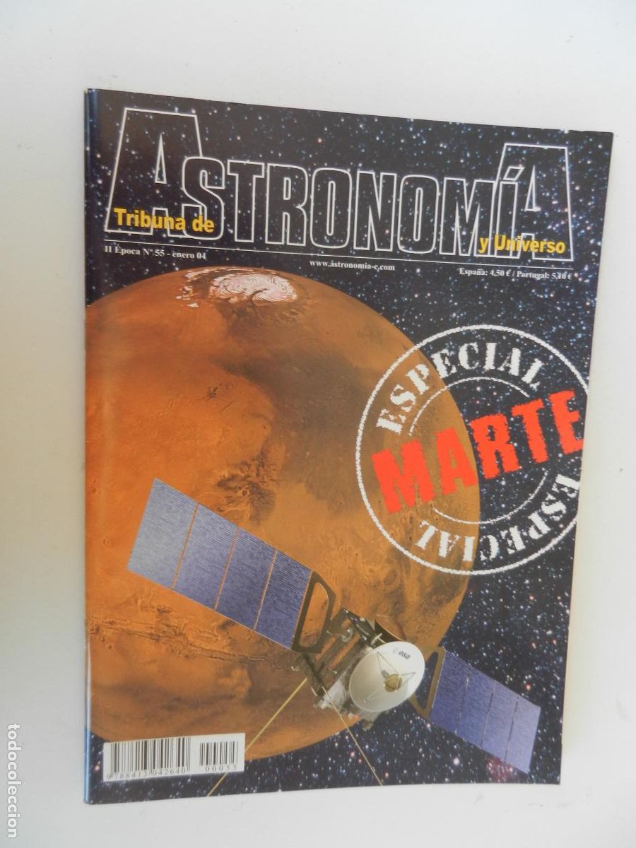 Coleccionismo de Revistas y Peri&oacute;dicos: TRIBUNA DE ASTRONOMIA Y UNIVERSO REVISTA N&ordm; 55- 01-2004 -ESPECIAL MARTE -VER INDICE