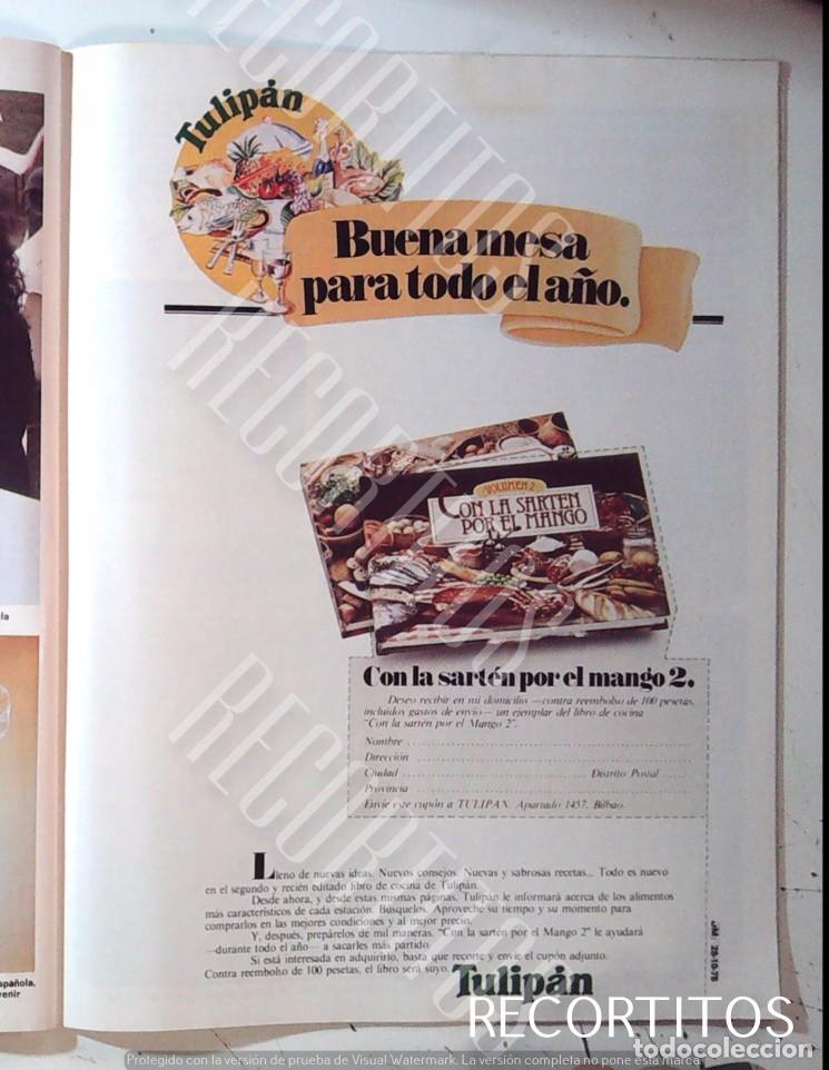 Coleccionismo de Revistas y Peri&oacute;dicos: tulipan anuncio publicidad