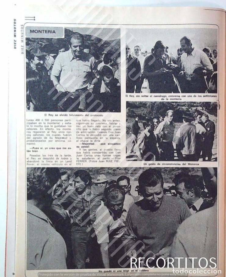 Coleccionismo de Revistas y Peri&oacute;dicos: EL REY JUAN CARLOS I DE CACERIA EN LA MONTERIA DE SIERRA DEL ORO