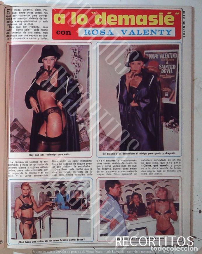 Colecionismo de Revistas e Jornais: ROSA VALENTY A LO DEMASIE VALENTI