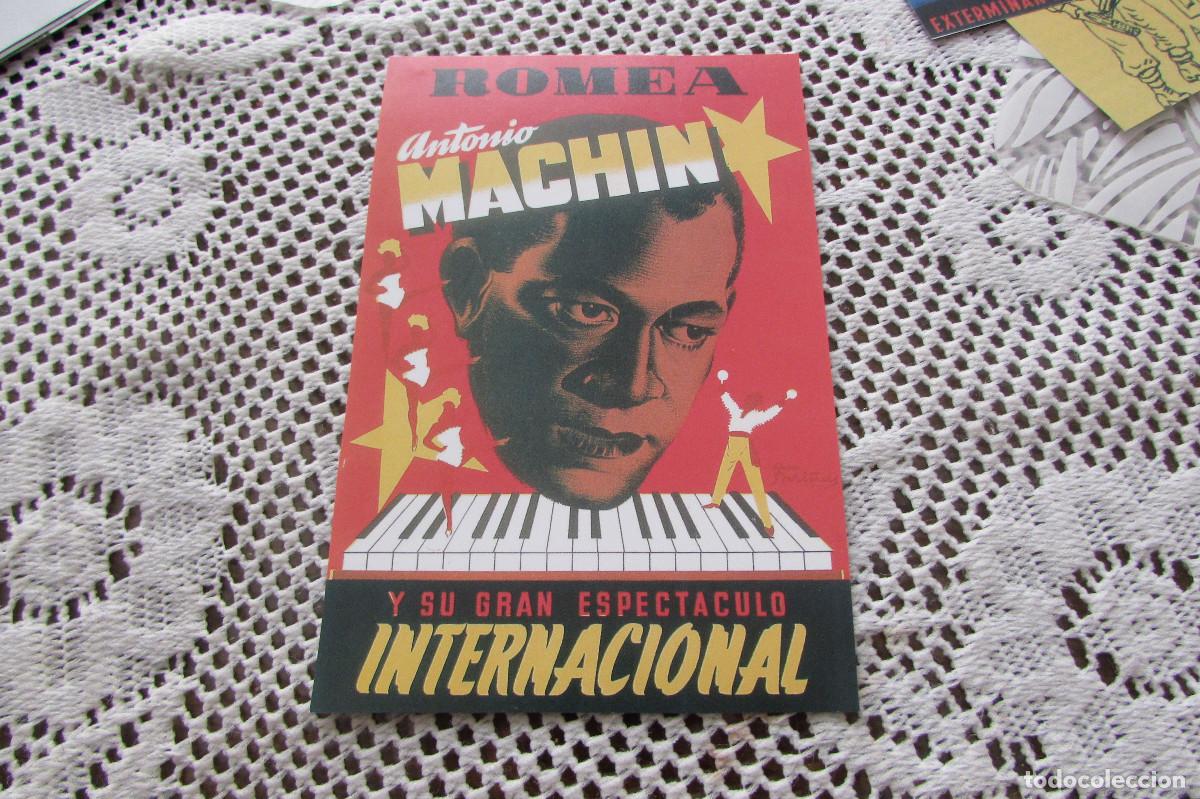 Coleccionismo de revistas y peri&oacute;dicos: RECORTE ROMEA ANTONIO MACHIN Y SU GRAN ESPECTACULO INTERNACIONAL