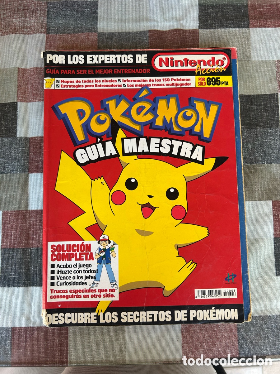 Colecionismo de Revistas e Jornais: Gu&iacute;a Maestra Pokemon