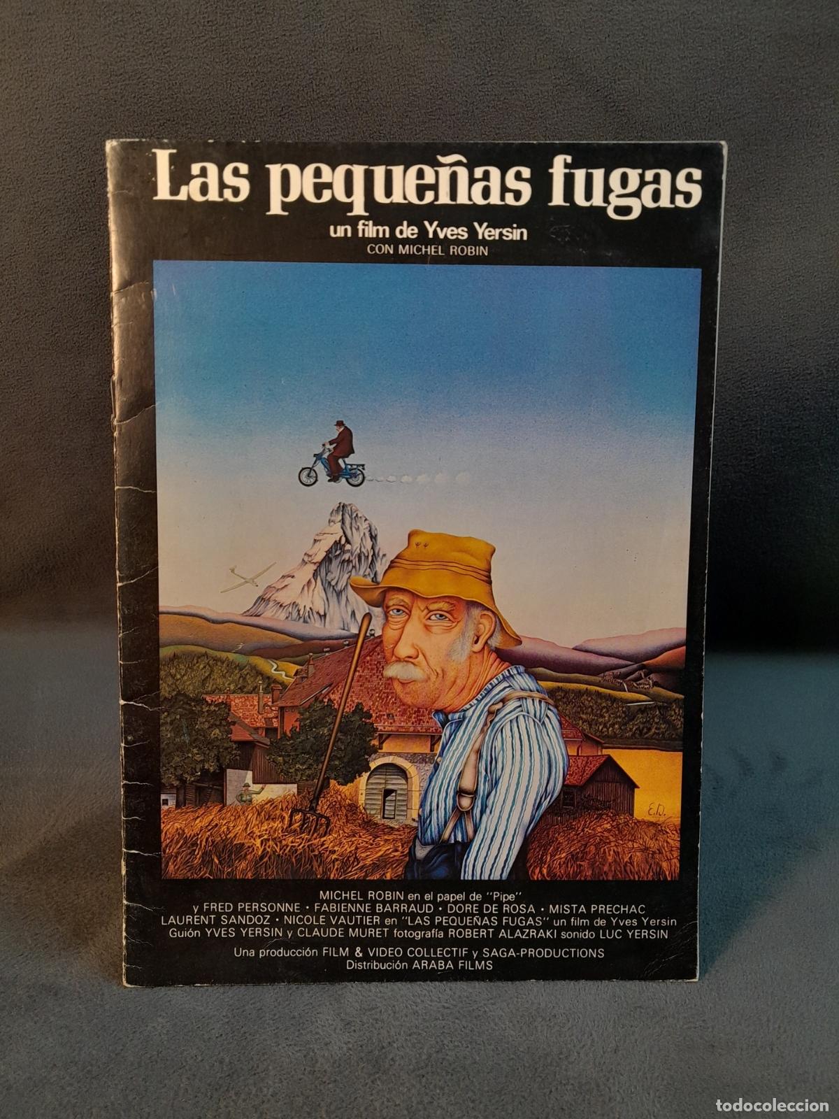 Collection Magazines and Newspapers: RV-459.DOSSIER DE PRENSA DE LA PELICULA &ldquo;LAS PEQUE&Ntilde;AS FUGAS&rdquo;. ROBER BONER.1979