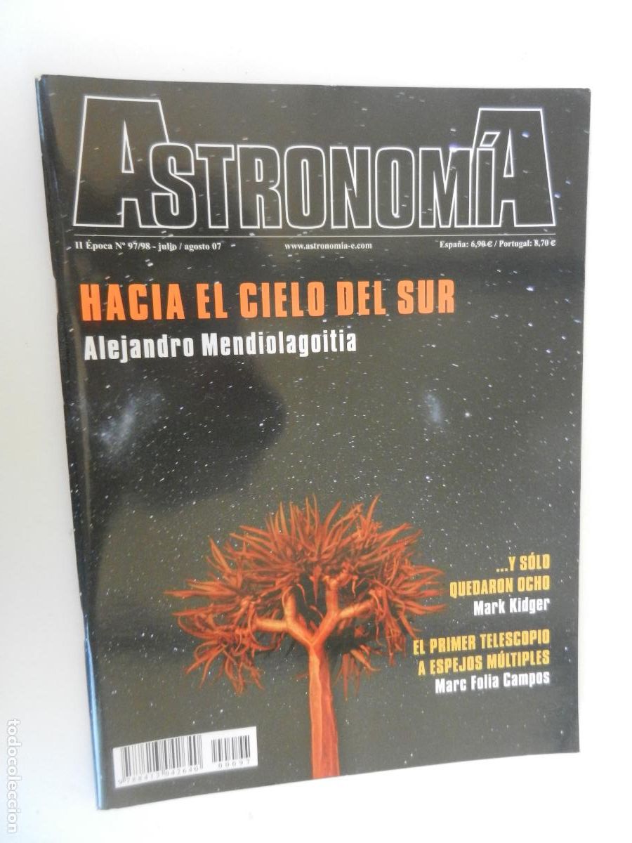 Coleccionismo de Revistas y Peri&oacute;dicos: TRIBUNA DE ASTRONOMIA Y UNIVERSO REVISTA N&ordm; 97/98- 07/08-2007 -HACIA EL CIELO DEL SUR -VER INDICE