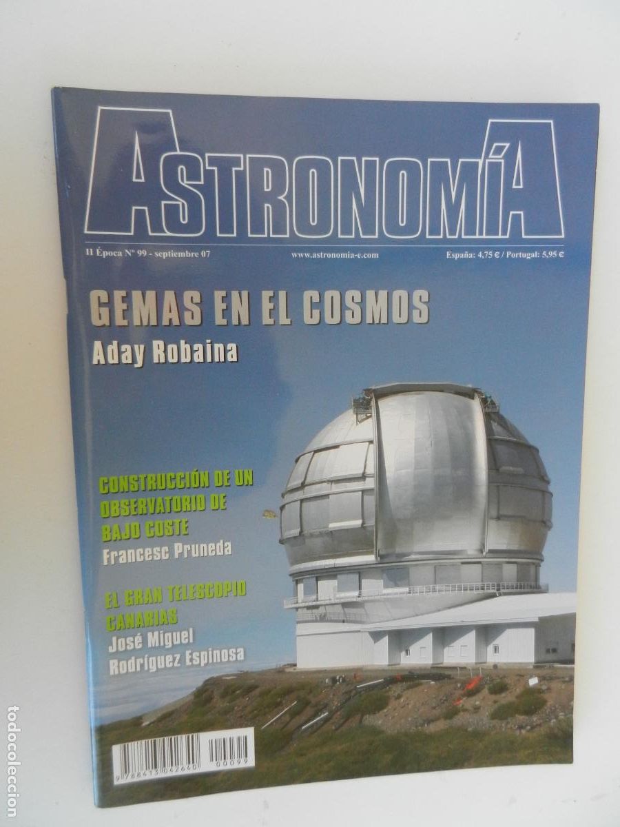 Coleccionismo de Revistas y Peri&oacute;dicos: TRIBUNA DE ASTRONOMIA Y UNIVERSO REVISTA N&ordm; 99- 09-2007 -GEMAS EN EL COSMOS -VER INDICE