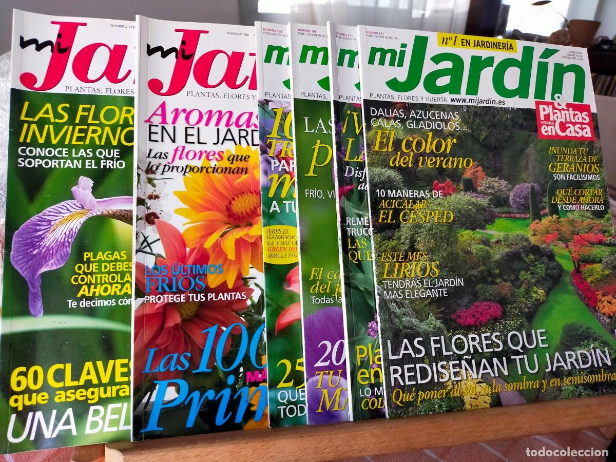 Coleccionismo de Revistas y Peri&oacute;dicos: MI JARD&Iacute;N. LOTE DE 6 REVISTAS. N&ordm; 178 - 180 - 188 - 189 - 191 -193.