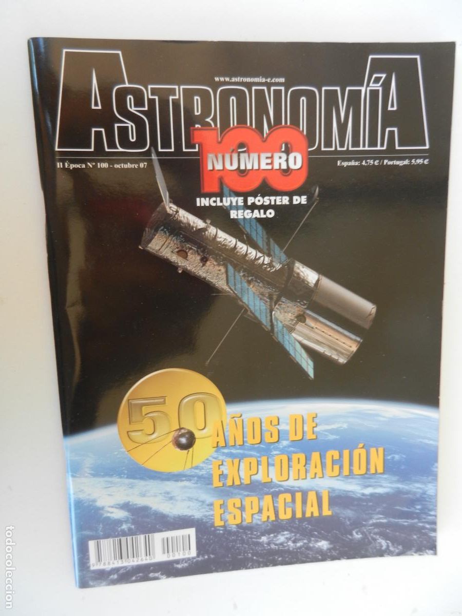 Coleccionismo de Revistas y Peri&oacute;dicos: TRIBUNA DE ASTRONOMIA Y UNIVERSO REVISTA N&ordm; 100- 10-2007 -50 A&Ntilde;OS EXPLORACION ESPACIAL -VER INDICE