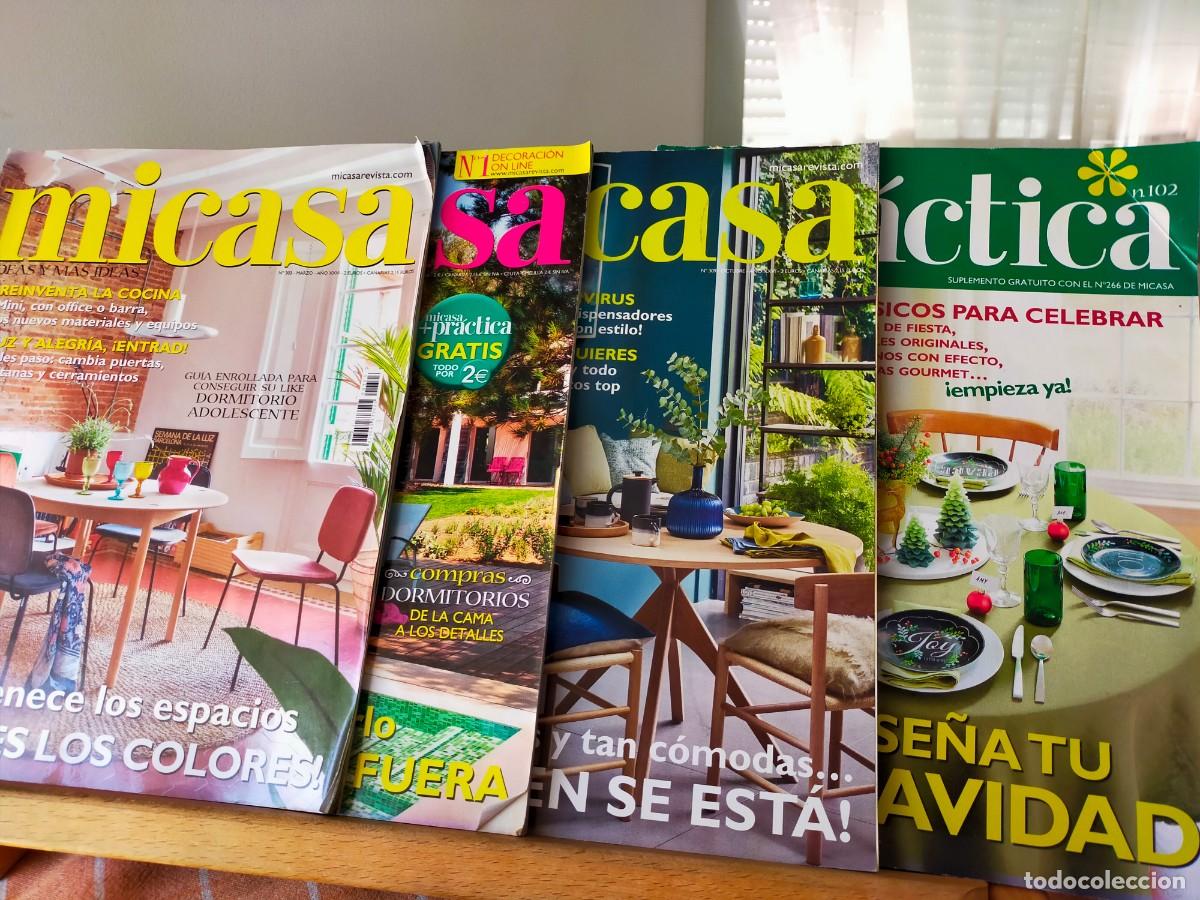 Colecionismo de Revistas e Jornais: MICASA. LOTE DE 3 REVISTAS + 1 SUPLEMENTO MICASA PR&Aacute;CTICA. 260 - 303 - 309 - SUPLEMENTO 266.