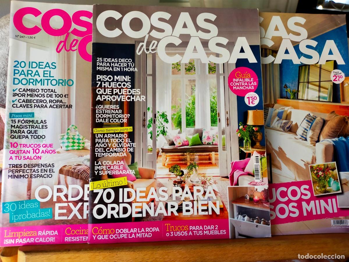 Colecionismo de Revistas e Jornais: COSAS DE CASA. LOTE DE 3 REVISTAS. N&ordm; 234 - 247 Y OTRA SIN NUMERAR.