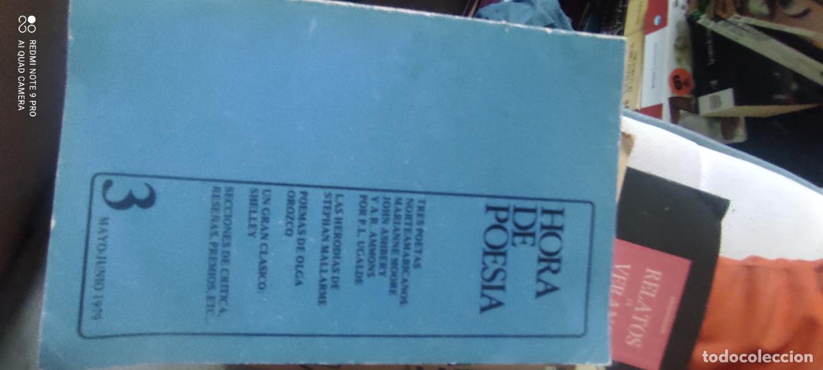 Coleccionismo de Revistas y Peri&oacute;dicos: HORA DE POESIA. 3. MAYO JUNIO 1979. RUSTICA. 89 PAGINAS. 120 GRAMOS
