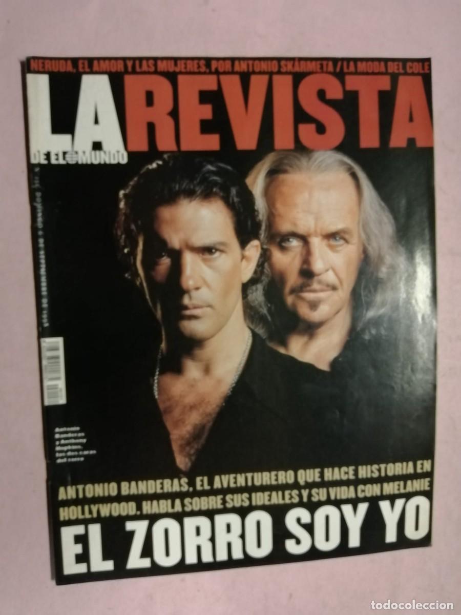 Coleccionismo de Revistas y Peri&oacute;dicos: LA REVISTA DE EL MUNDO (NUMERO 151) EL ZORRO SOY YO