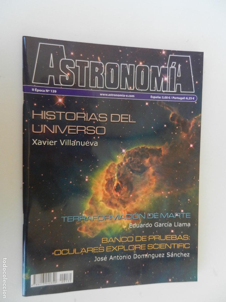 Coleccionismo de Revistas y Peri&oacute;dicos: TRIBUNA DE ASTRONOMIA Y UNIVERSO REVISTA N&ordm; 139-01-2011-HISTORIAS DEL UNIVERSO - VER INDICE