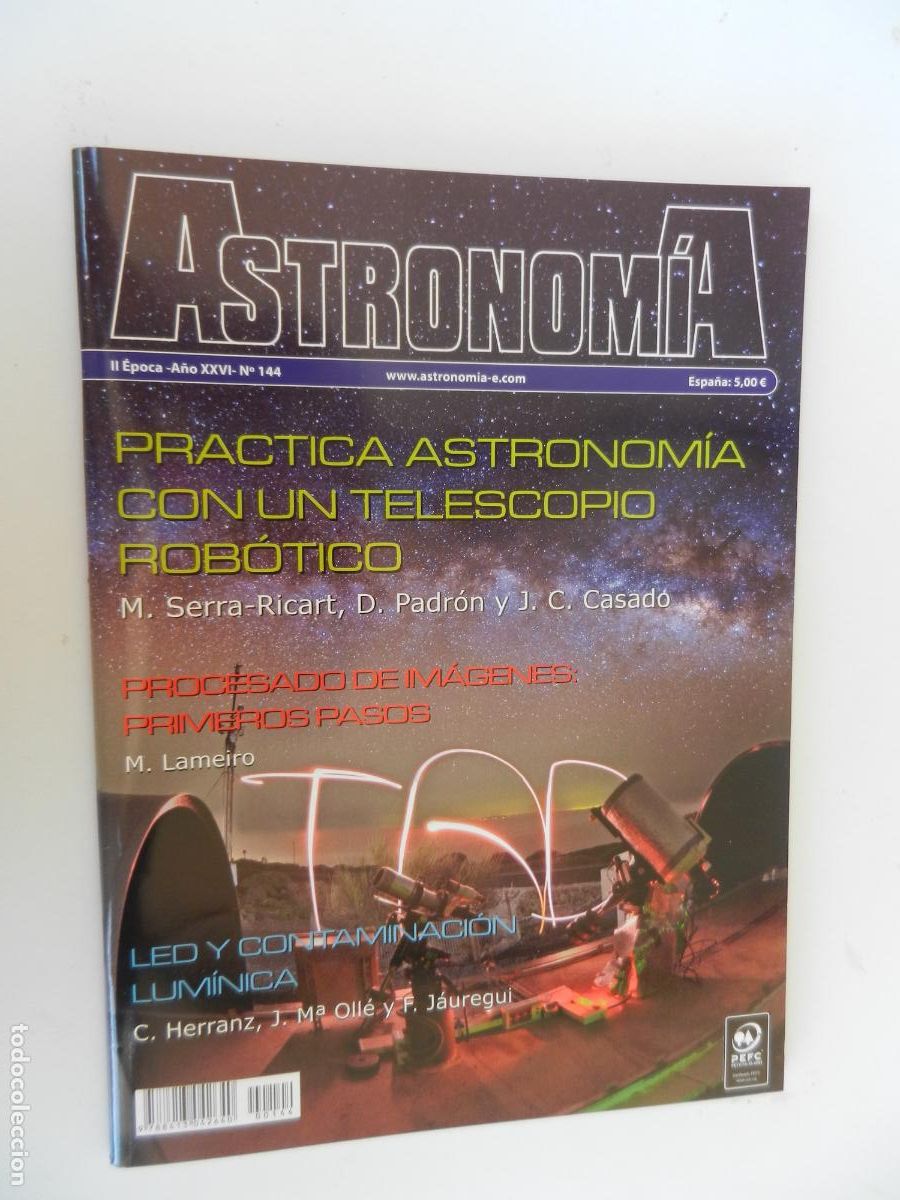 Coleccionismo de Revistas y Peri&oacute;dicos: TRIBUNA DE ASTRONOMIA Y UNIVERSO REVISTA N&ordm; 144-06-2011-LED Y CONTAMINACION LUMINICA - VER INDICE