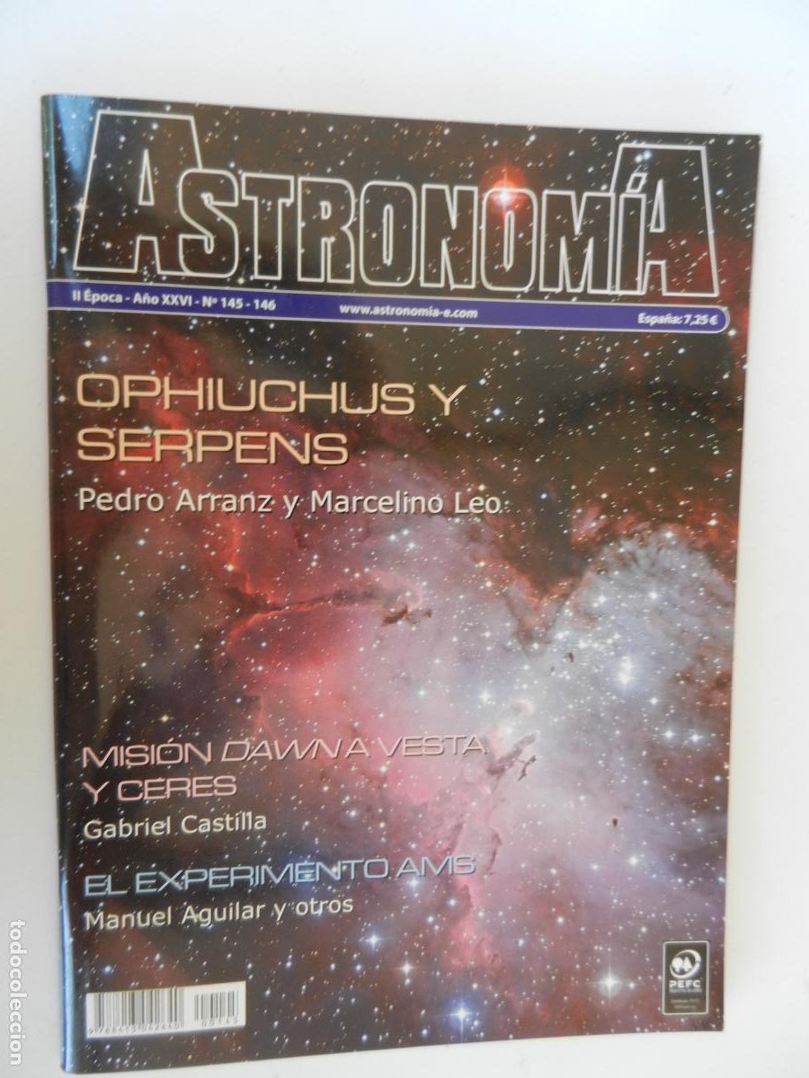 Coleccionismo de Revistas y Peri&oacute;dicos: TRIBUNA DE ASTRONOMIA Y UNIVERSO REVISTA N&ordm; 145/146-07/08-2011- EL EXPERIMENTO AMS - VER INDICE