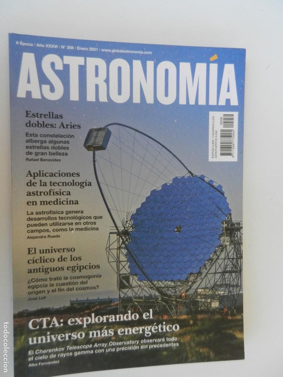 Coleccionismo de Revistas y Peri&oacute;dicos: ASTRONOMIA REVISTA N&ordm; 259-01-2021-ESTRELLAS DOBLES : ARIES - VER INDICE