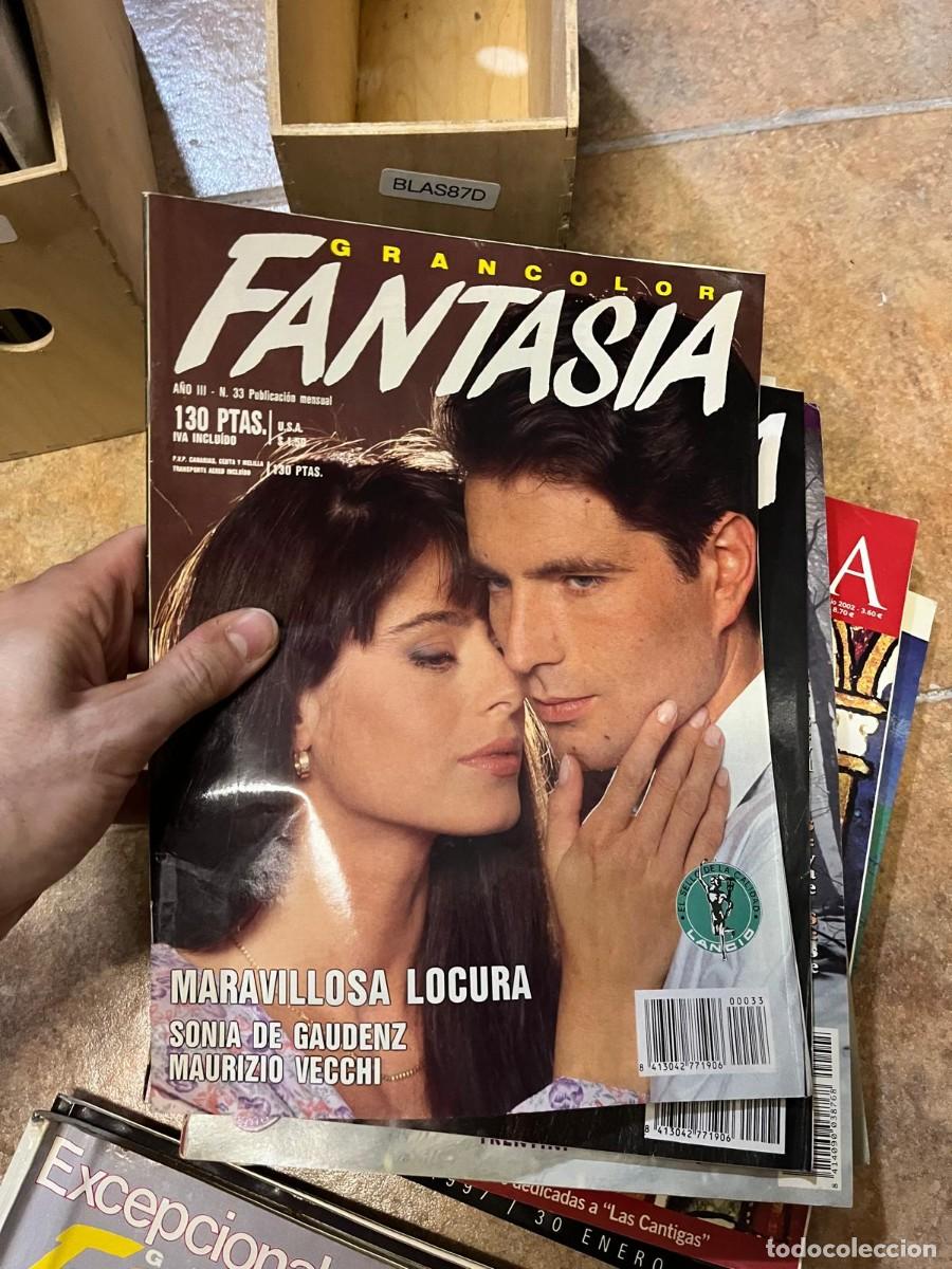 Coleccionismo de Revistas y Peri&oacute;dicos: BLAS87D &ndash; Revista Gran Color Fantas&iacute;a, A&ntilde;o III, n&ordm; 33. Fotonovela Maravillosa locura. Protagonistas:
