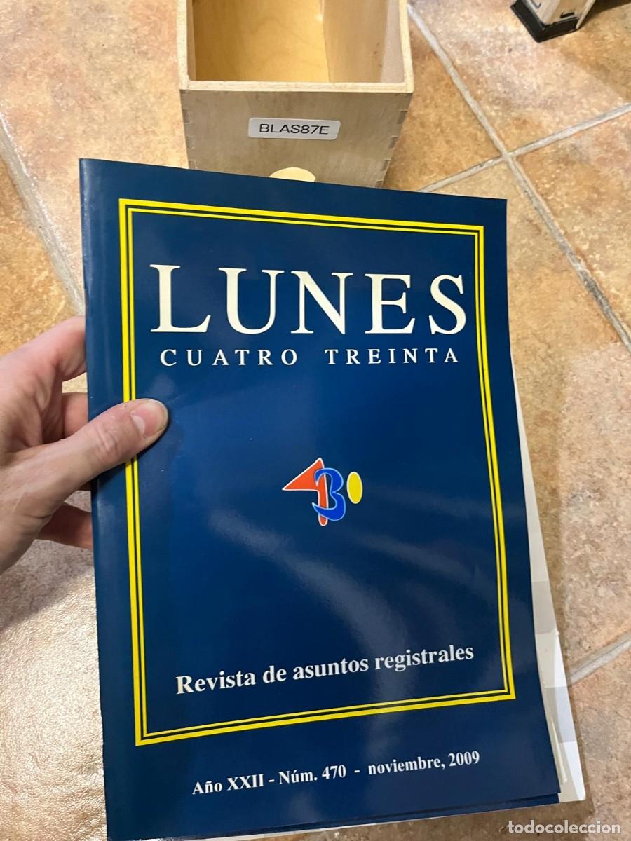 Coleccionismo de Revistas y Peri&oacute;dicos: BLAS87E &ndash; Revista Lunes Cuatro Treinta, A&ntilde;o XXII, n&ordm; 470 (noviembre 2009). Revista de asuntos regist