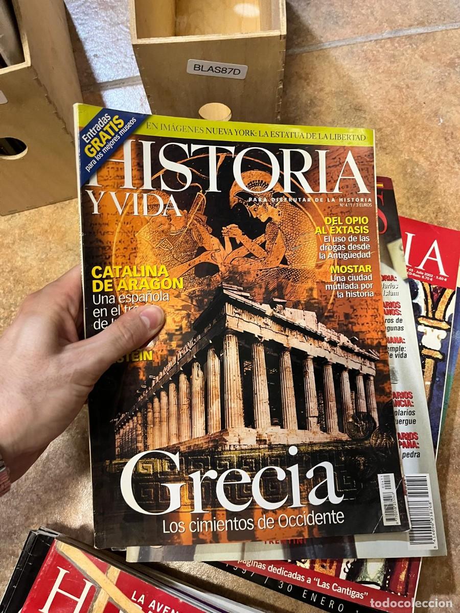 Coleccionismo de Revistas y Peri&oacute;dicos: BLAS87D REVISTA Historia y Vida, n&ordm; 411. Especial: Grecia, los cimientos de Occidente.