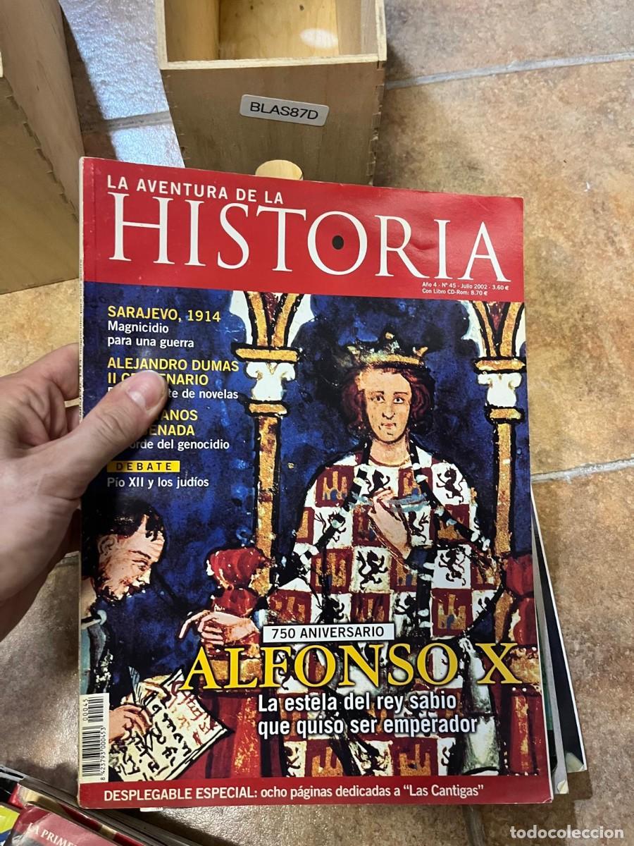 Coleccionismo de Revistas y Peri&oacute;dicos: BLAS87D REVISTA La Aventura de la Historia, n&ordm; 45 (julio 2002). Especial: Alfonso X.