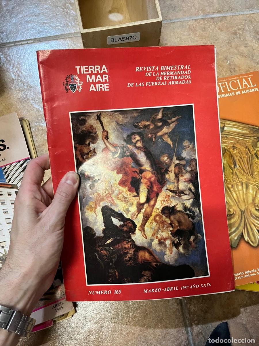 Coleccionismo de Revistas y Peri&oacute;dicos: BLAS87C Tierra Mar Aire, n&ordm; 165, marzo-abril 1987. Revista de la Hermandad de Retirados de las Fuerz