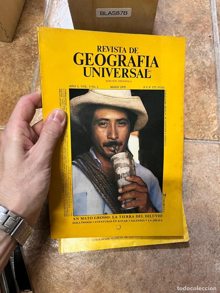 Coleccionismo de Revistas y Peri&oacute;dicos: BLAS87B Revista Geograf&iacute;a Universal, A&ntilde;o 3, Vol. 5, N&ordm; 5, mayo 1979. Tema: Mato Grosso, Hollywood, I