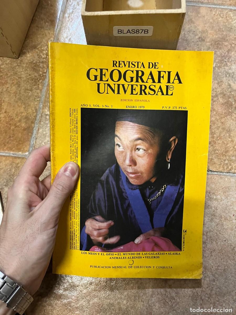 Coleccionismo de Revistas y Peri&oacute;dicos: BLAS87B Revista Geograf&iacute;a Universal, A&ntilde;o 3, Vol. 5, N&ordm; 1, enero 1979. Tema: Los meos y el opio, gala