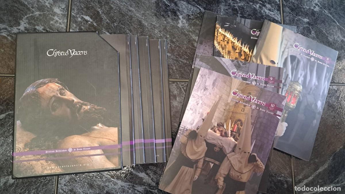 Collezionismo di Riviste e Giornali: TC51/ LOTE 10 REVISTAS &rdquo;CHRISTUS YACENS&rdquo; SEMANA SANTA ZAMORA. HERMANDAD DE JES&Uacute;S YACENTE. N&ordm; 1 AL 10