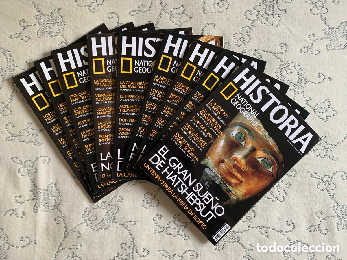 Colecionismo de Revistas e Jornais: National Geographic Historia, 50, 52-59