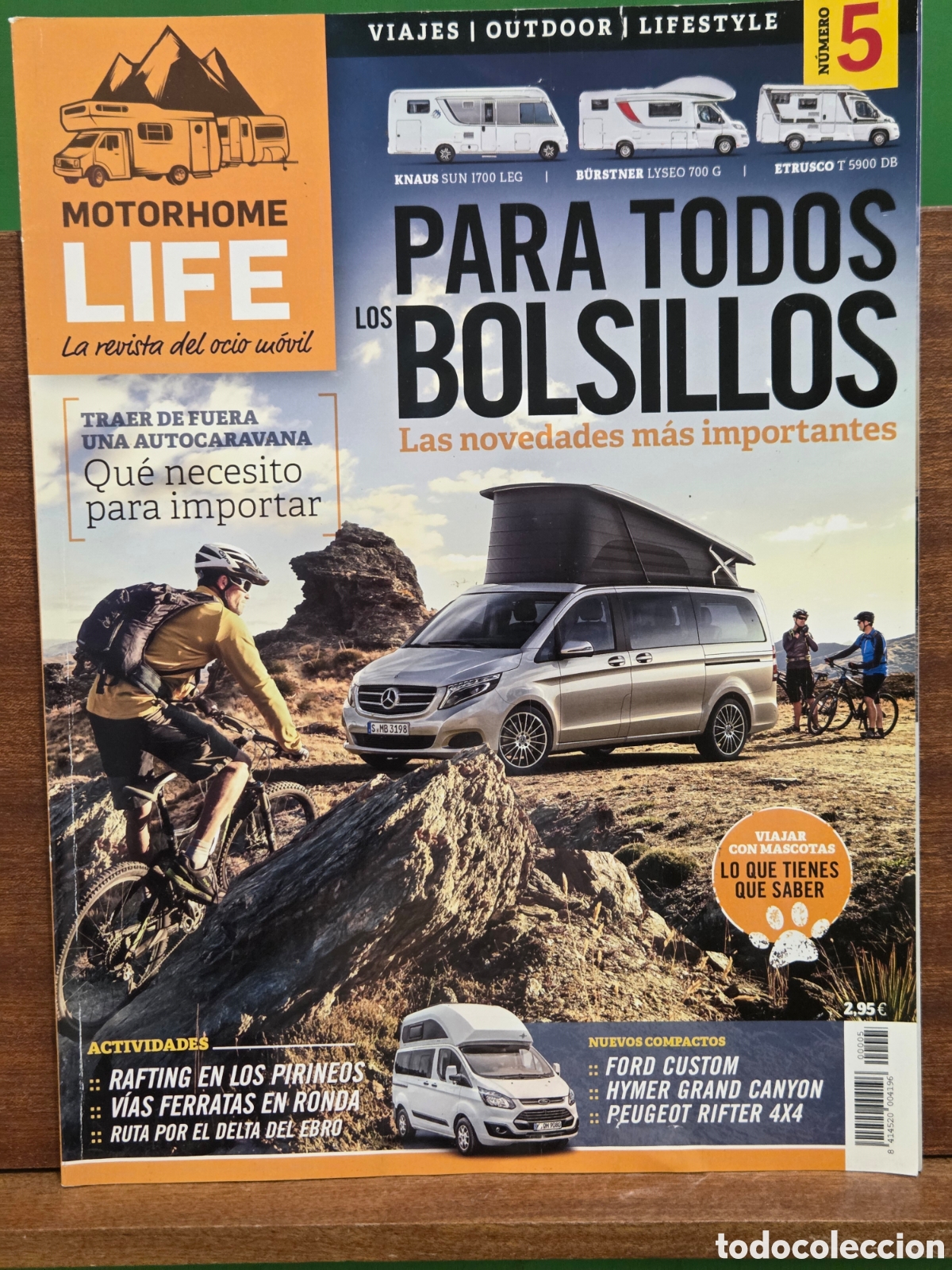 Coleccionismo de Revistas y Peri&oacute;dicos: REVISTA...&rdquo;&rdquo;MOTORHOME LIFE&rdquo;&rdquo;...LA REVISTA DEL OCIO M&Oacute;VIL...N&deg; 5...JULIO 2018...
