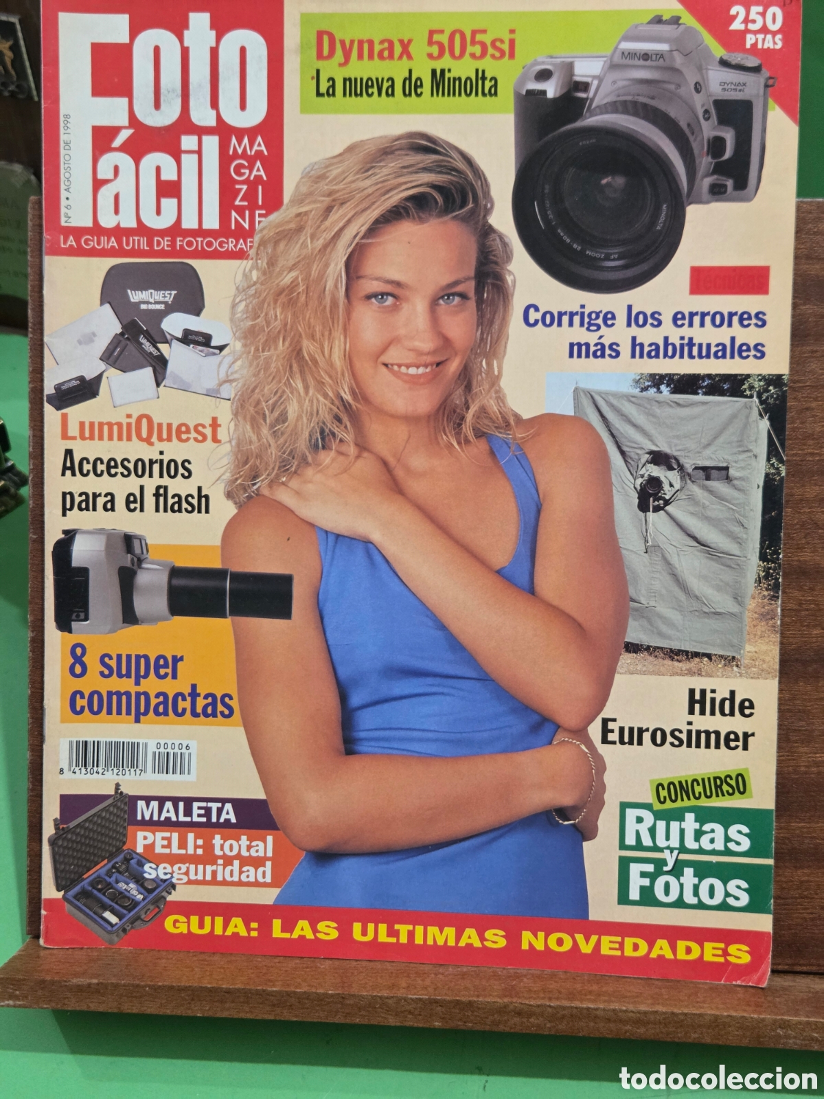 Coleccionismo de Revistas y Peri&oacute;dicos: REVISTA...&rdquo;&rdquo;FOTO F&Agrave;CIL, MAGAZINE&rdquo;&rdquo;...N&Uacute;MERO 6...AGOSTO DE 1998...
