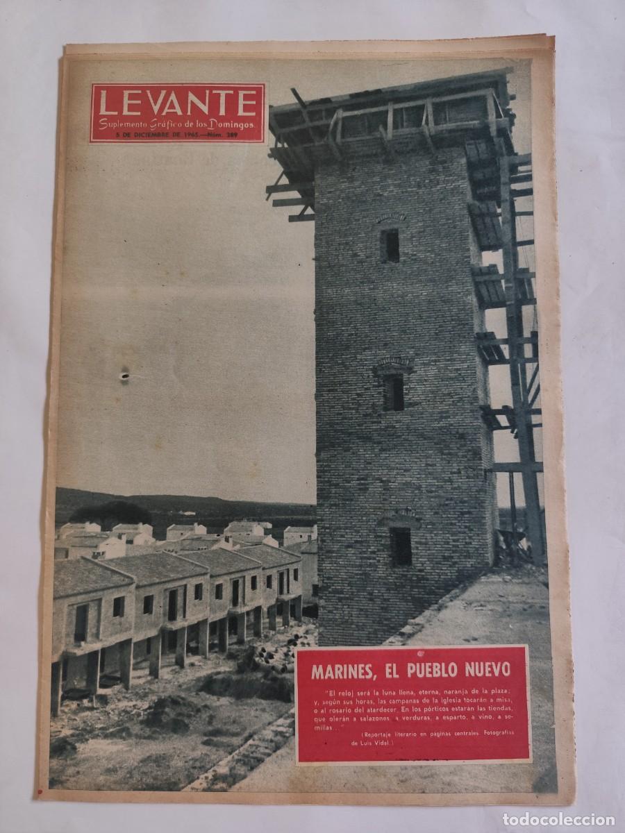 Coleccionismo de Revistas y Peri&oacute;dicos: REVISTA LEVANTE 1965, MARINES, HERNANDEZ CALATAYUD, SILVESTRE DE EDETA, VALENCIA MUSULMANA, SOROLLA