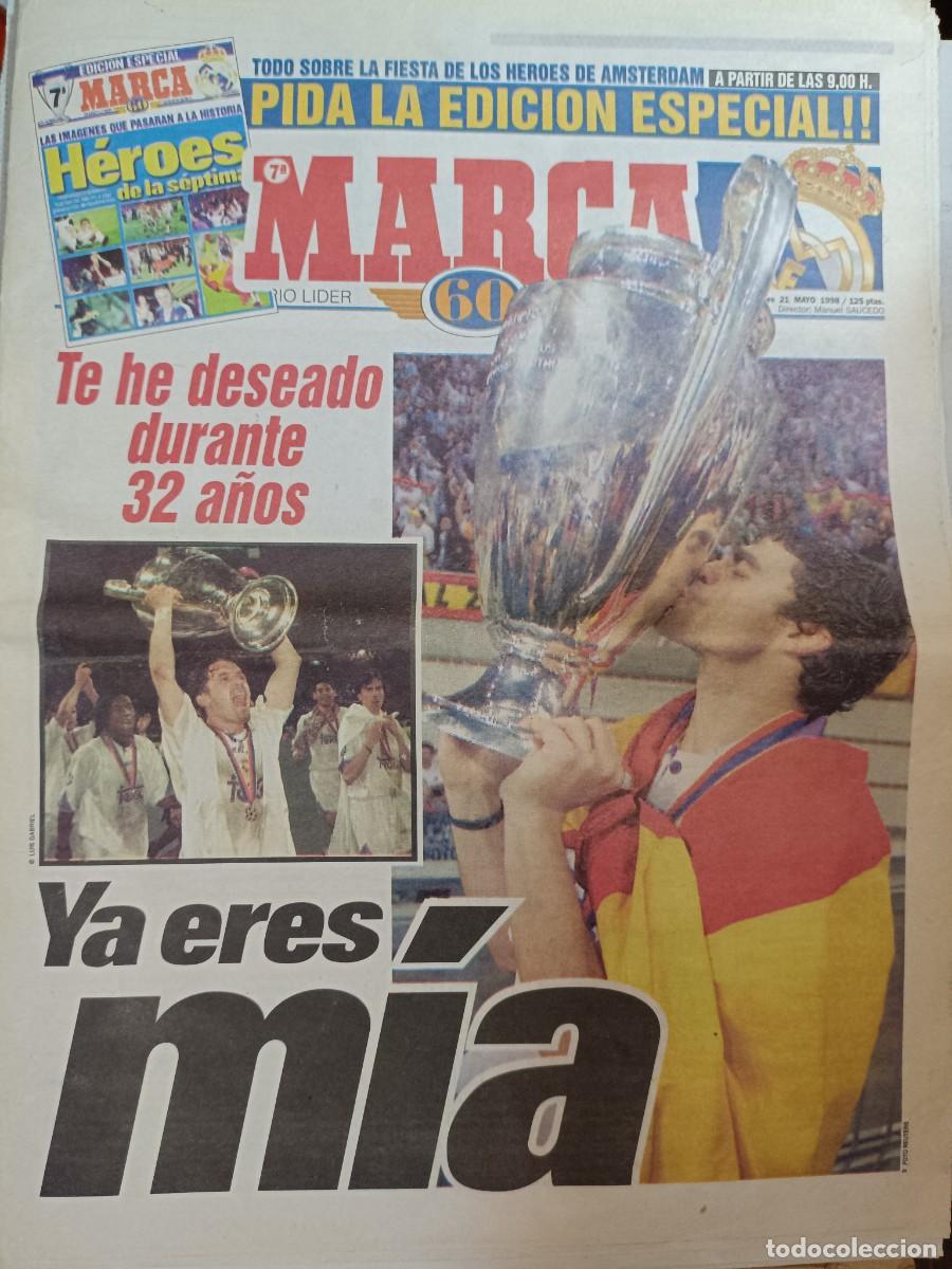 Coleccionismo de Revistas y Peri&oacute;dicos: MARCA del 21 de mayo de 1998