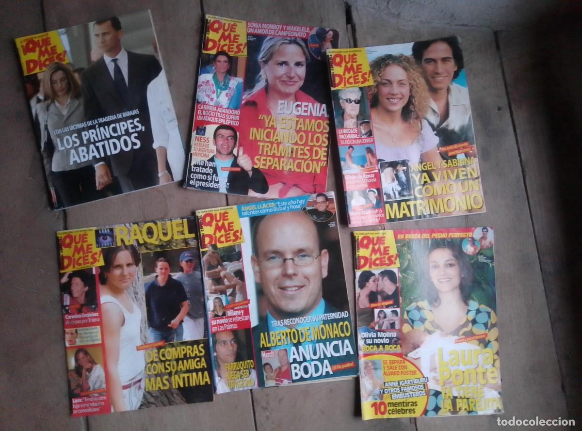 Coleccionismo de Revistas y Peri&oacute;dicos: Lote 6 revistas &iexcl;Qu&eacute; me dices!. QMD. El coraz&oacute;n m&aacute;s divertido