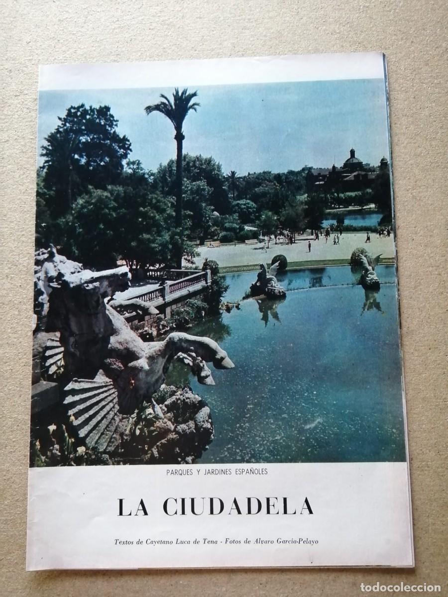 Coleccionismo de Revistas y Peri&oacute;dicos: REVISTILLA BLANCO Y NEGRO. BARCELONA, EL PARQUE DE LA CIUDADELA
