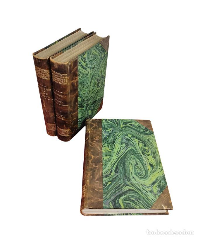 Coleccionismo de Revistas y Peri&oacute;dicos: ENCYCLOP&Eacute;DIE PAR L'IMAGE. 3 TOMOS. LIBRAIRE HACHETTE. IMP. CR&Eacute;T&Eacute;. PAR&Iacute;S, CIRCA 1924 - 1929
