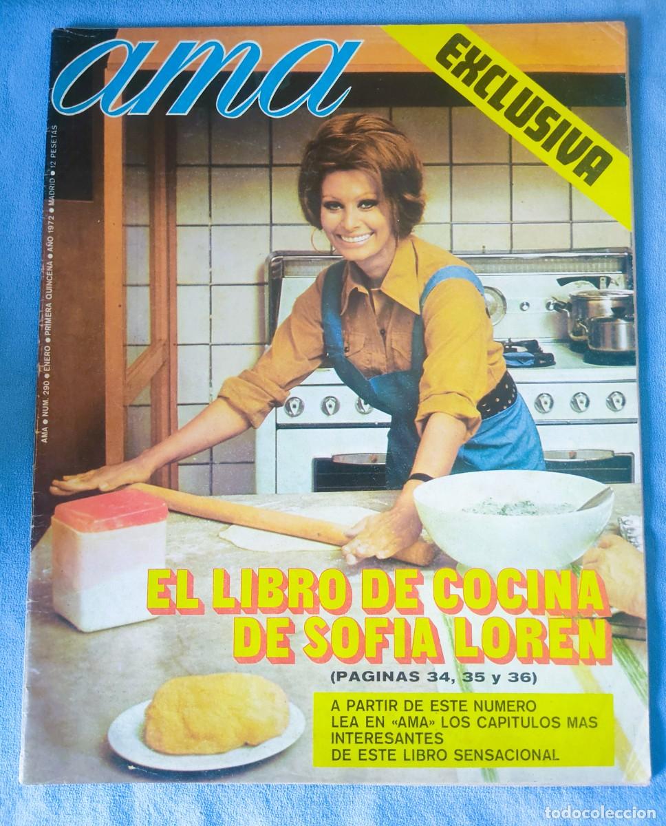 Coleccionismo de Revistas y Peri&oacute;dicos: REVISTA AMA CON SOFIA LOREN NUM. 290 A&Ntilde;O 1972