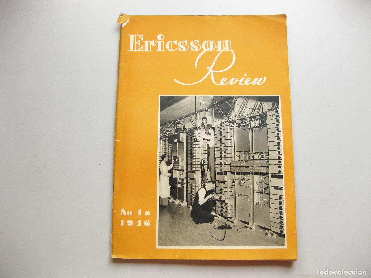 Colecionismo de Revistas e Jornais: REVISTA ERICSSON REVIEW N&ordm; 1 A DE 1946. EN ESPA&Ntilde;OL. HISTORIA DE LOS TEL&Eacute;FONOS
