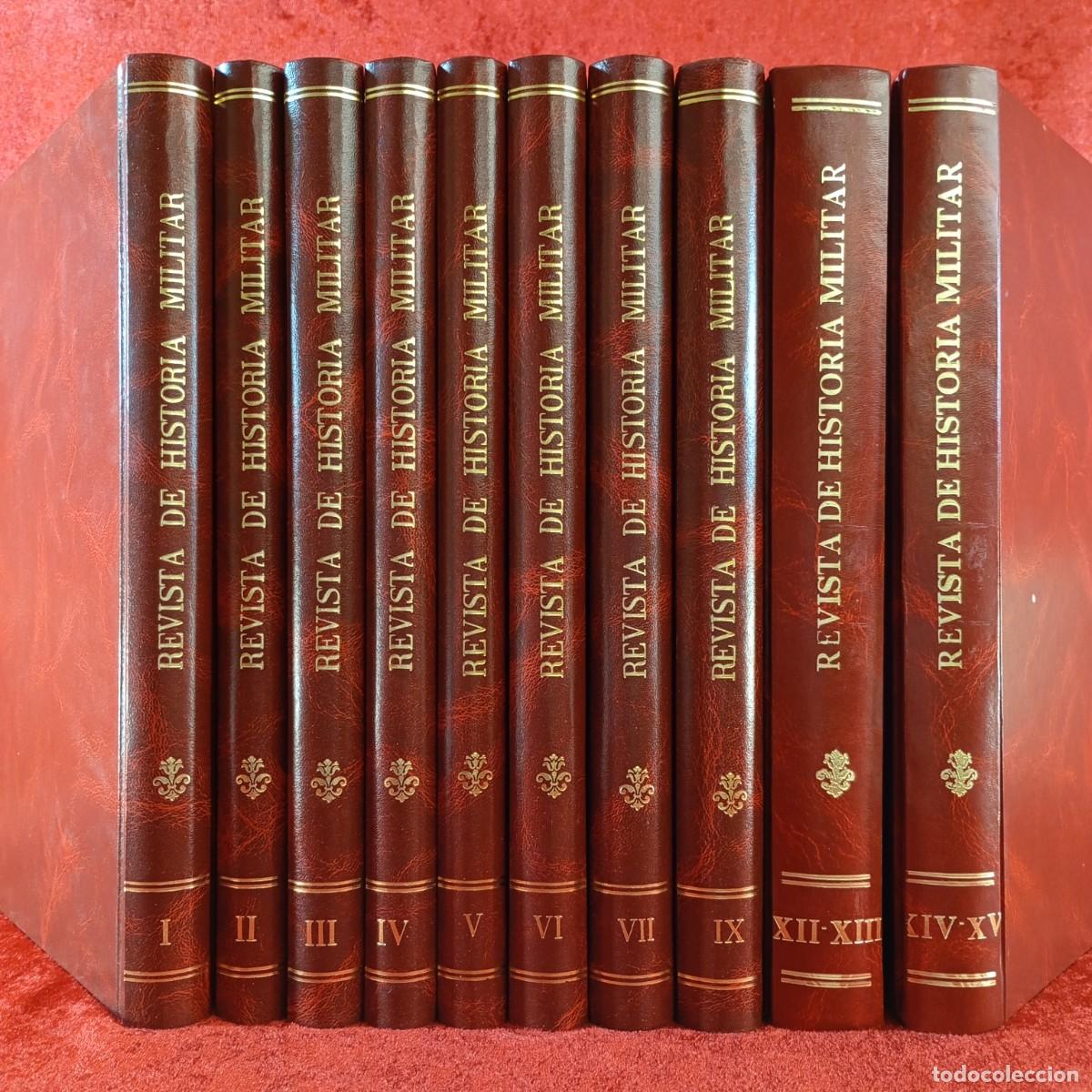 Collectionnisme de Revues et Journaux: REVISTA ESPA&Ntilde;OLA DE HISTORIA MILITAR - LOTE 10 TOMOS - VER N&Uacute;MEROS EN LAS FOTOS / 178