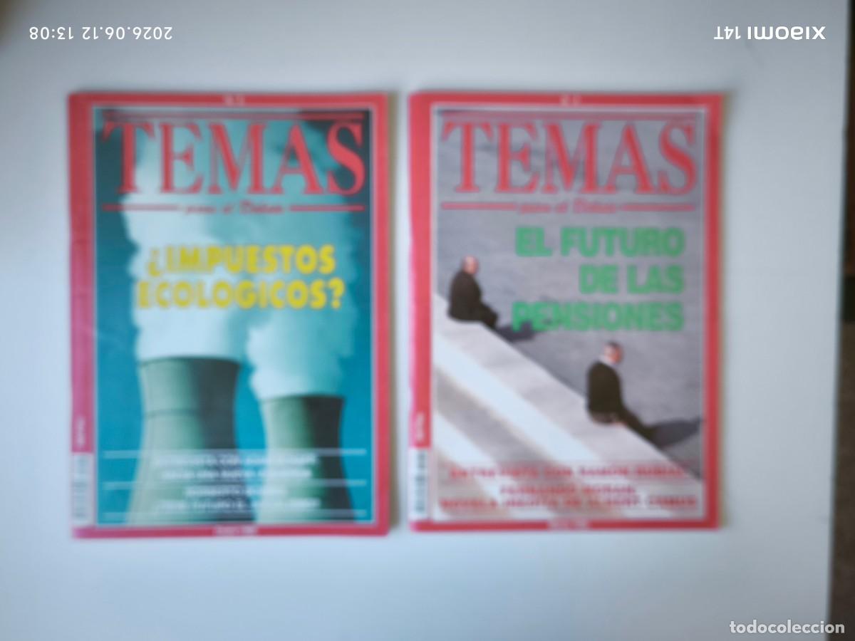Coleccionismo de Revistas y Peri&oacute;dicos: LOTE 2 REVISTAS &rdquo; TEMAS PARA EL DEBATE N&ordm;2 Y 4
