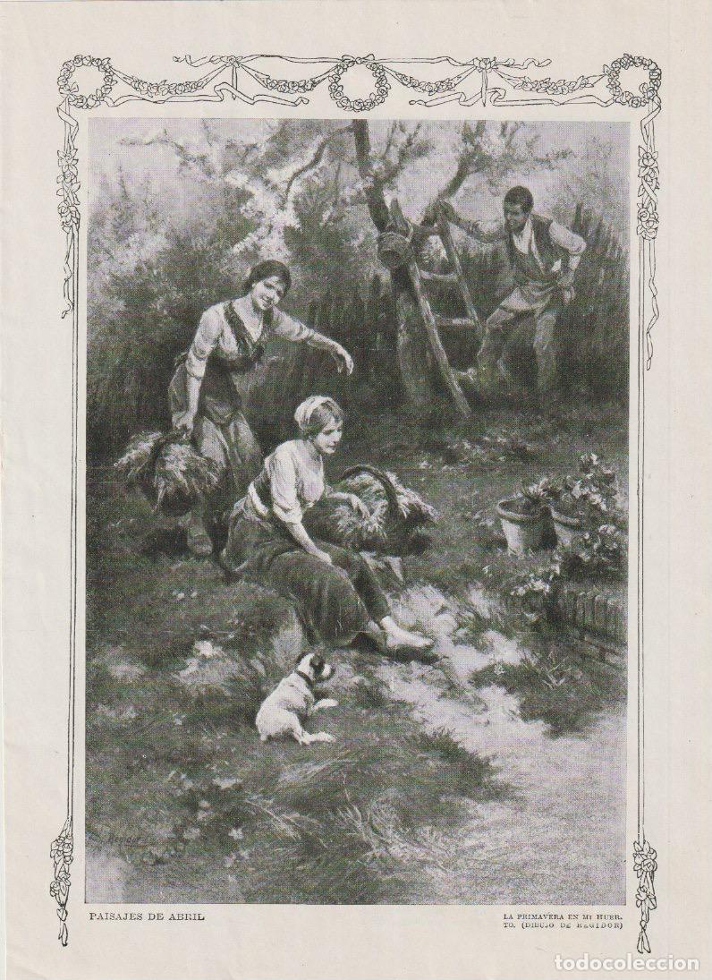 Collezionismo di Riviste e Giornali: La primavera en mi huerto / Regidor - 1915