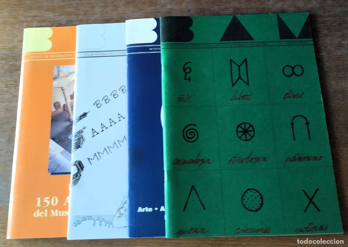 Coleccionismo de Revistas y Peri&oacute;dicos: BAM Bolet&iacute;n de Amigos del Museo, Salamanca, 4 n&uacute;meros (completa) 1990-