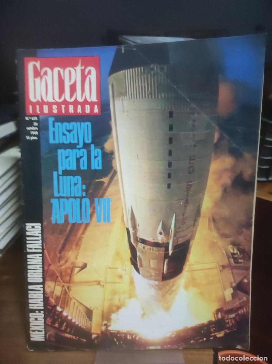 Coleccionismo de Revistas y Peri&oacute;dicos: Gaceta Ilustrada (N&ordm; 629 - Apolo VII)